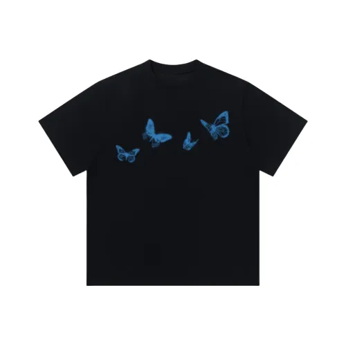 ULTRA QUATTRO Черный Унисекс T-рубашки