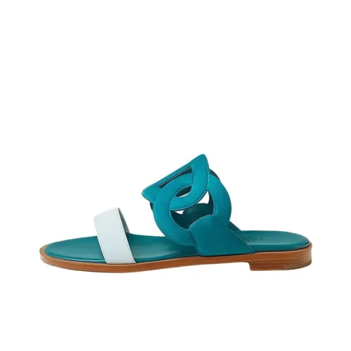 HERMES Lagune Слипоны Женские Синие