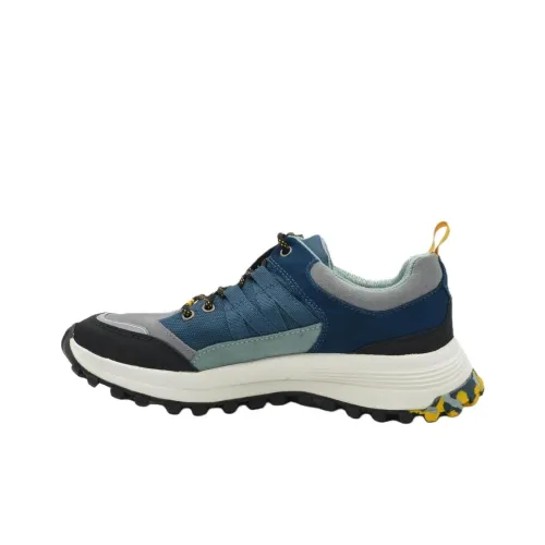 Clarks ATL Trek Path GTX Low Топ Повседневная обувь Мужская Синяя