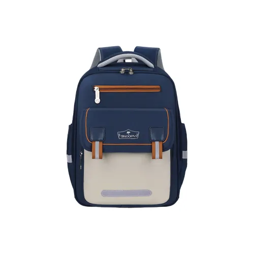 SNOOPY Полиэстер Рюкзак Для учащихся начальной школы Маленький Детский Синий Розовый Зеленый Фиолетовый