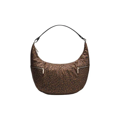 lululemon Переработанный полиэстер Сумка через плечо Стандартная Мужская с леопардовым принтом