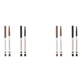 Двухкомпонентный комплект: Ослепительный цвет карандаш для глаз #Черный 0,25 г * 2 + Ослепительный цвет карандаш для глаз #Золотисто-коричневый 0,25 г * 2