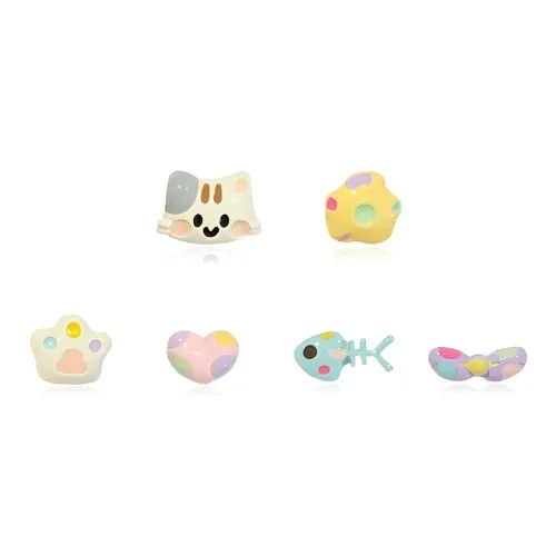 DVNRR Сплав Серьги-гвоздики Женские