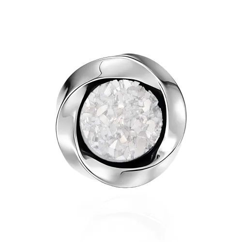 May10th Серебро S925 Stud Мужская Нижняя Заколка Серьги Унисекс