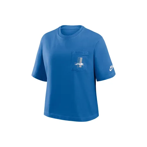 Nike Clothing Синий Женские T-Рубашки