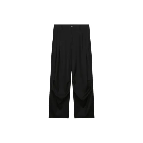 BESLOW PARACHUTE Плиссированные SLACKS Повседневные брюки Мужские