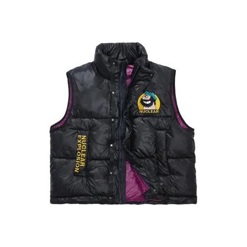 NUCLEAR EXPLOSION Черные Мужские Жилеты