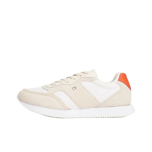 Tommy Hilfiger TH Monogram Низкий Топ Повседневная Обувь Женская Экрю