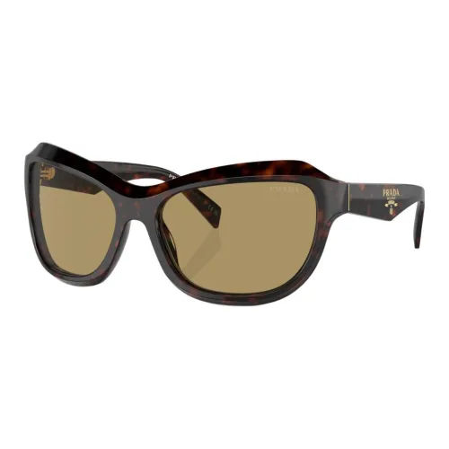 PRADA Ацетатные солнцезащитные очки "Эфирная бабочка" женские Гаванские