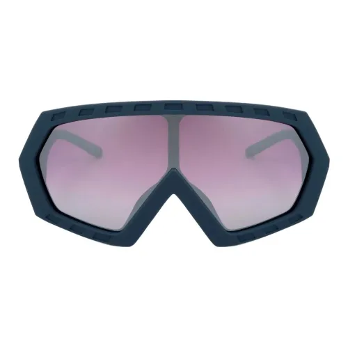 Linda Farrow Ацетат Нерегулярная форма Солнцезащитные очки Женские Синий