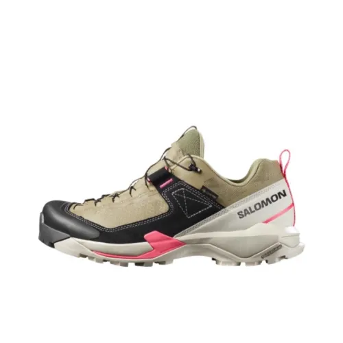 Salomon X Ultra Alpine Устойчивая к истиранию Низкая Обувь для походов Женская Рубиновый Красный