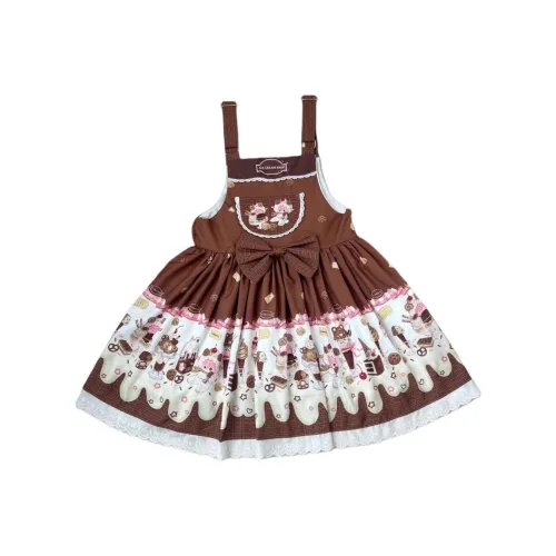 WLEQK Женские Лолита Платья