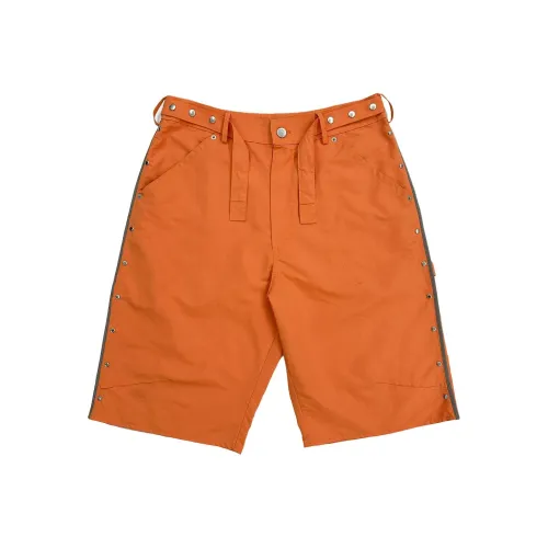 JOEGUSH Orange Женские Повседневные Шорты