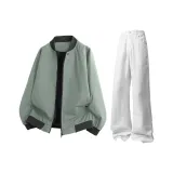 Армейский зеленый + белый