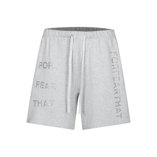 FOR FEAR THAT Повседневные шорты унисекс