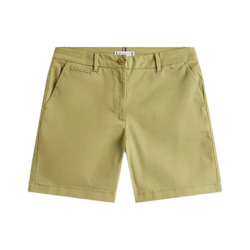 Tommy Hilfiger Оливковые Повседневные Шорты для Женщин