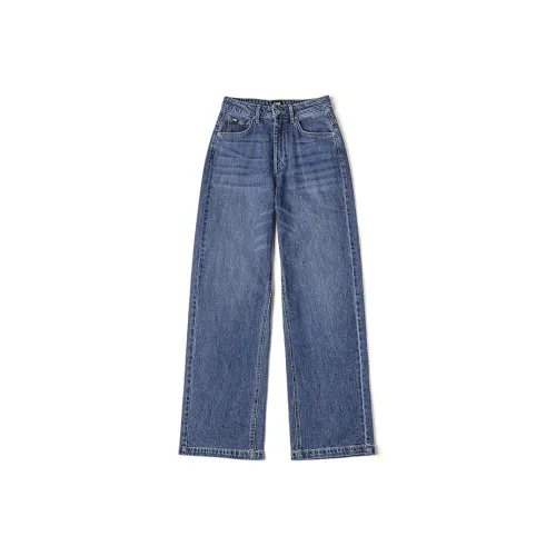 Lee совместный бренд модель Medium Blue Женские Джинсы