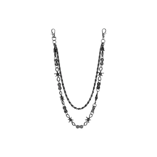 CHRROTA Железо Цепи для брюк Унисекс