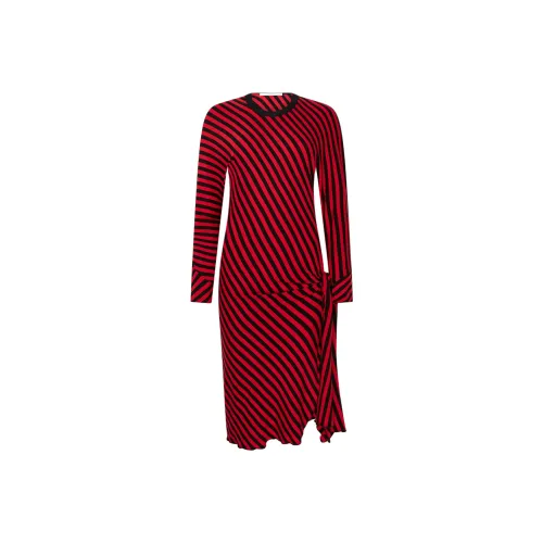 Talia Byre Red Женские Длинные Платья с Длинными Рукавами