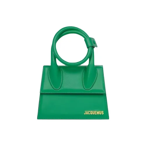 Jacquemus Le Chiquito кожаная сумка женская зеленая