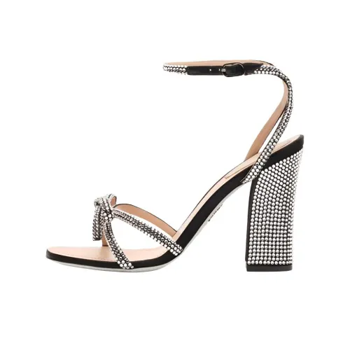 RENE CAOVILLA Nicole One Strap Sandals 10,5 Women's Black РЕНЕ CAOVILLA Nicole One Ремешок Сандалии 10,5 Женские Черные