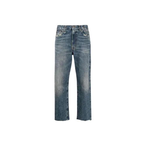 R13 Свинец Женские Джинсы