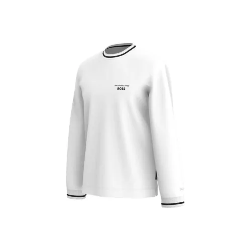 Hugo Boss Белые Мужские T-рубашки