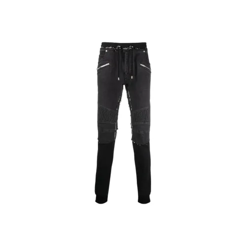 BALMAIN Мужские черные джинсы