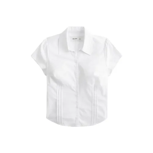 Hollister Белые Женские Рубашки