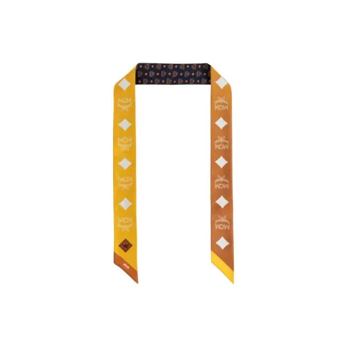 MCM Шелковые шарфы Женские Желтые