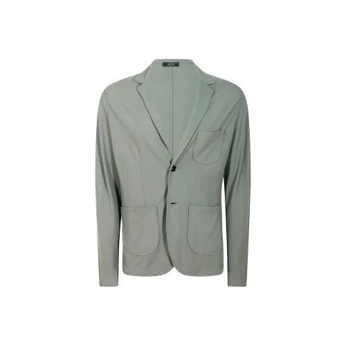 Zanone Army Green Мужские Деловые Костюмы
