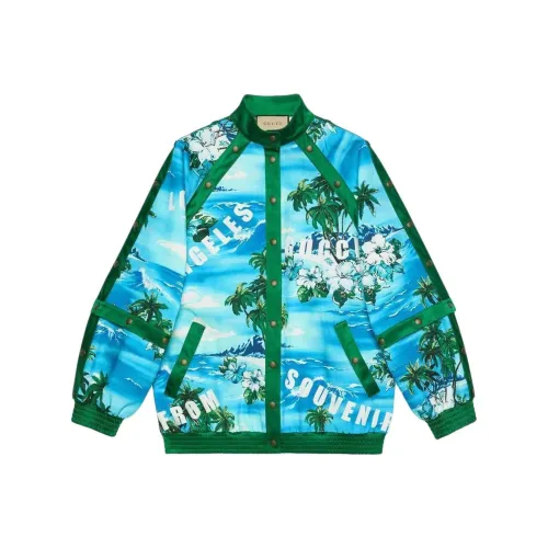 GUCCI FW22 Куртки и Пальто Мужской Синий