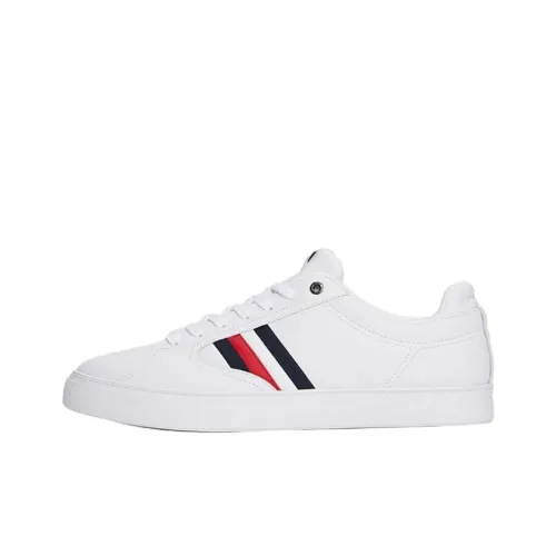 Tommy Hilfiger TRAINERS Скейтборд Кроссовки Низкие Белые Мужские