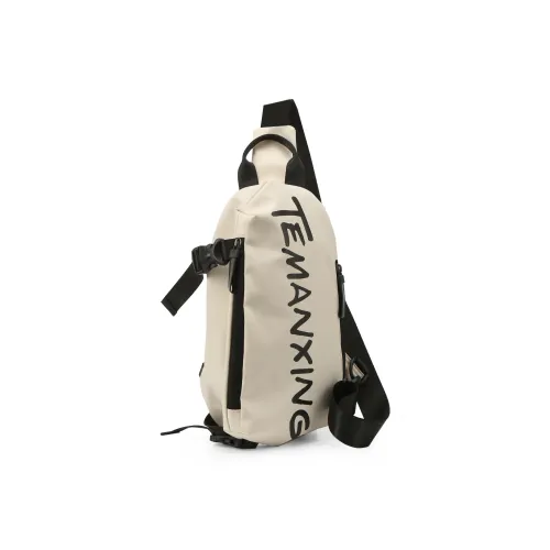 Single Warehouse Oxford Sling Bag Standard Unisex White Black Single Warehouse Оксфорд Сумка Sling Стандартная Унисекс Белый Черный
