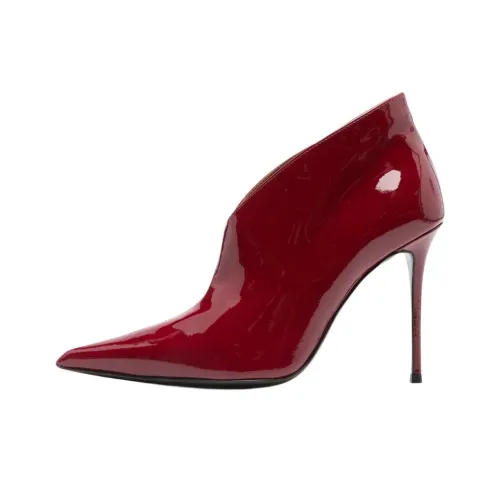 GIUSEPPE ZANOTTI Ботильоны Бордовые Женские