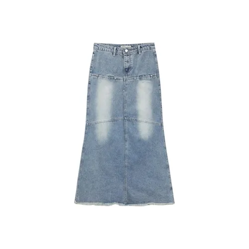 Incolore Деним Длинная Юбка Женская