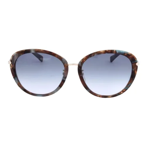 LONGCHAMP Ацетат OVAL SUNGLASSES Женские Золото