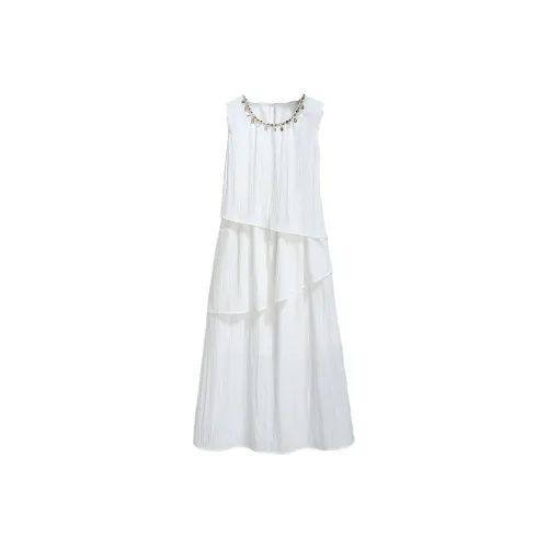 POWXV Женские Платья без рукавов