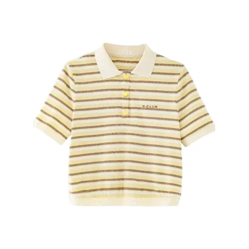 LEMON FAIRY Желтая Женская Поло