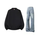 Чёрный + Светло-синий