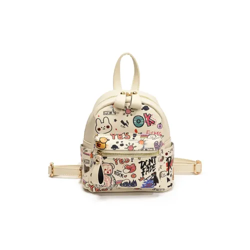 GOBLIN SHARKS 1759 ПУ (полиуретан) Рюкзак Стандартный Женский Многоцветный