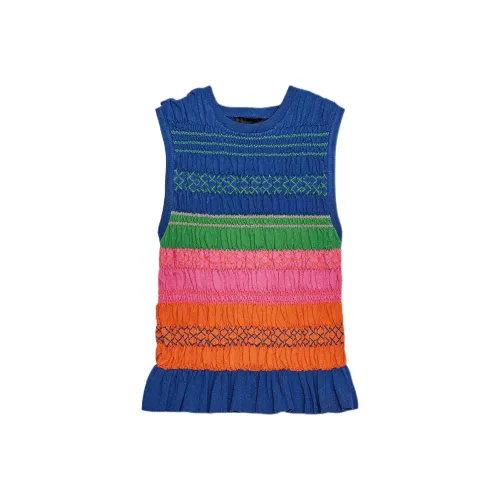 ZARA Многоцветные Женские Майки