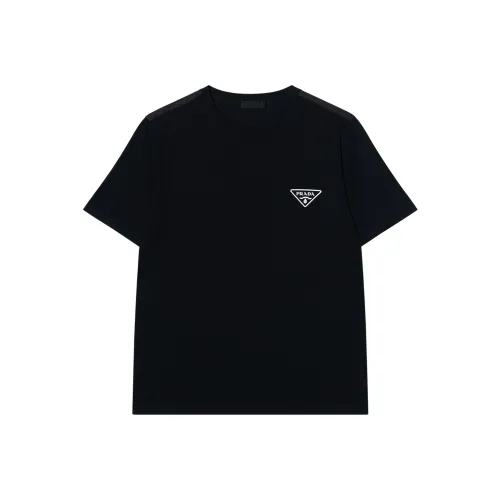 PRADA Мужские черные T-рубашки