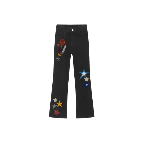 Удобный и освежающий джинсы унисекс