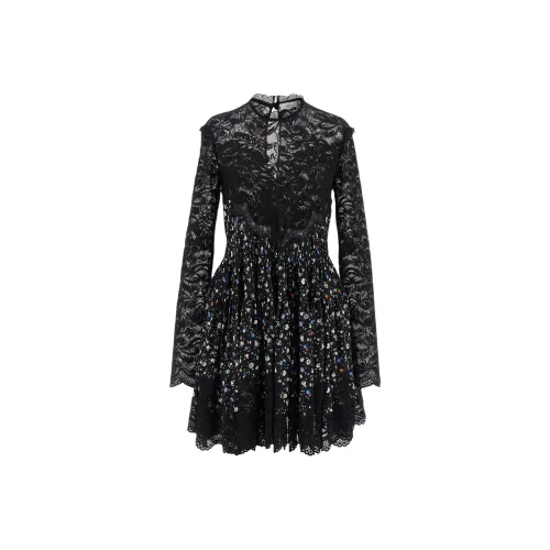 Paco Rabanne Длинное платье с длинными рукавами женское