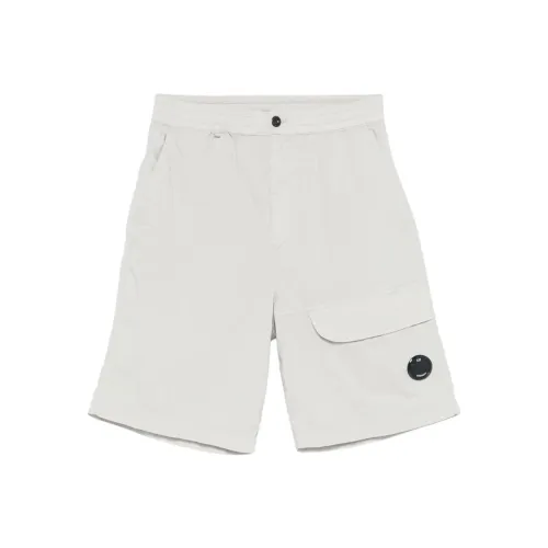 C.P.Company Белые Мужские Карго Шорты