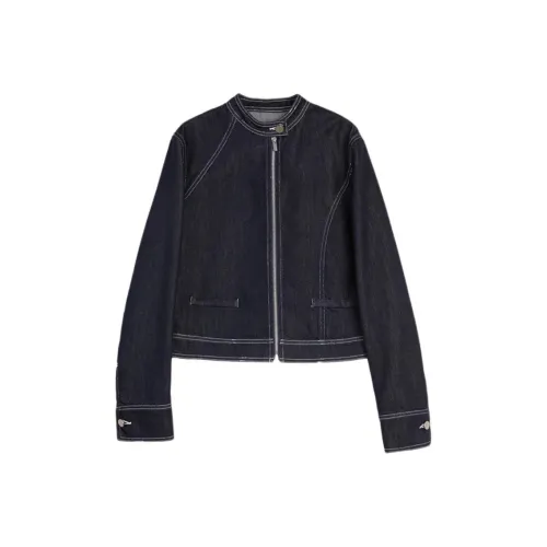 ELLE Темно-синий, женский, джинсовые куртки