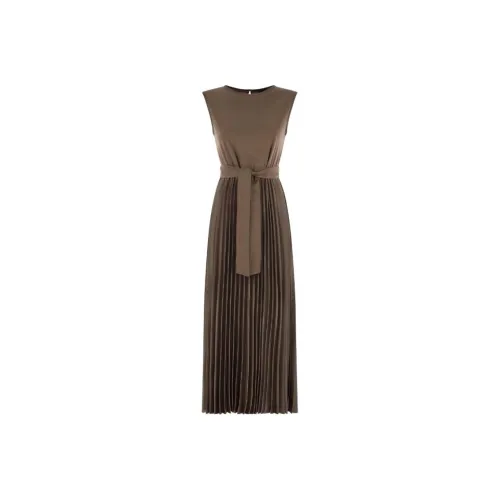 WEEKEND MaxMara Коричневые Женские Платья без Рукавов