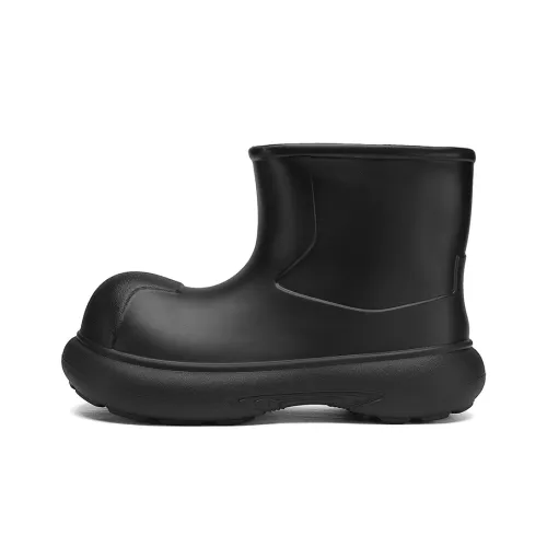 Darcy Sen Водонепроницаемые устойчивые к истиранию увеличивающие высоту резиновые сапоги для женщин