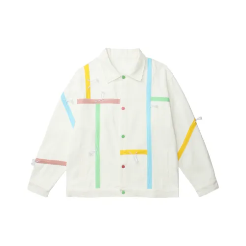 HYLHYL Белый Унисекс Куртки